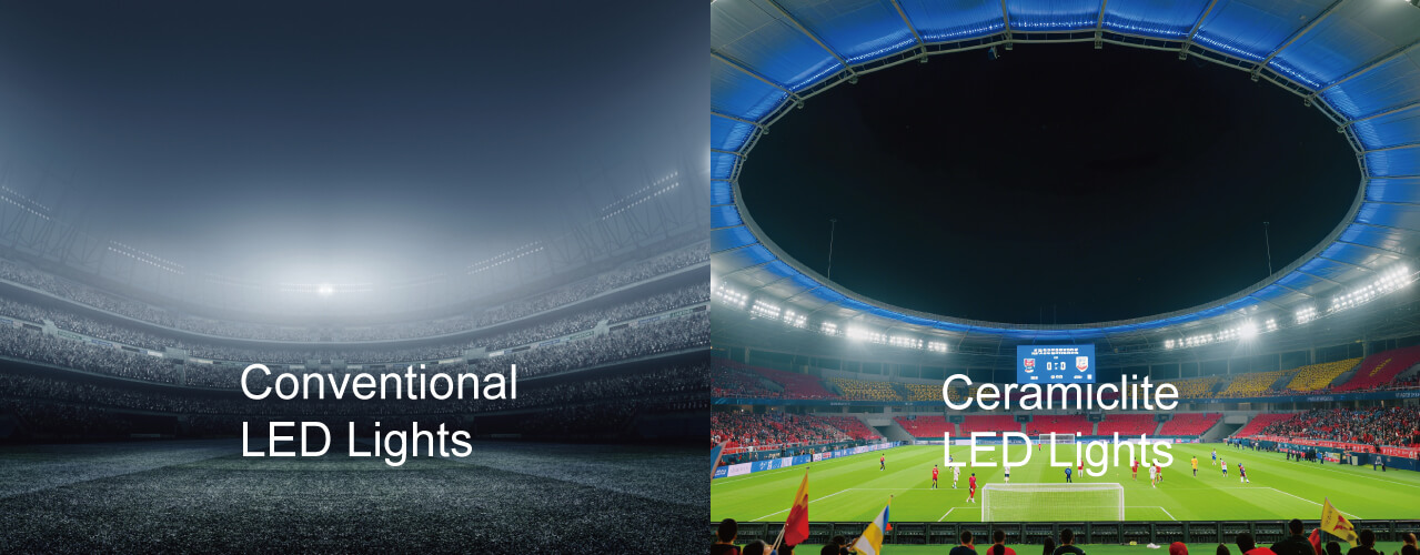 Iluminación tradicional frente a iluminación con cerámica